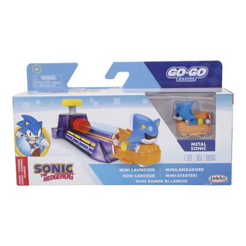 Figura Sonic Go Go Racers mini launc wave 2 surtido