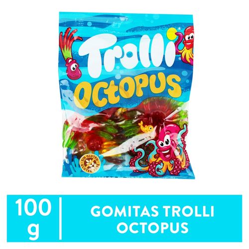 Caramelos Goma Trolli Octopus Bli 100g