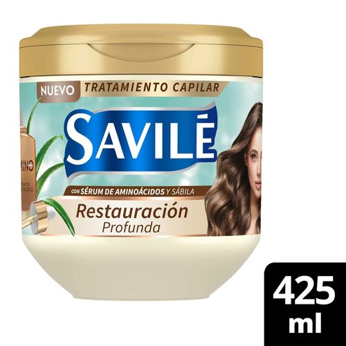 Tratamiento Savilé Sérum de aminoácidos y Sábila en crema - 425 ml