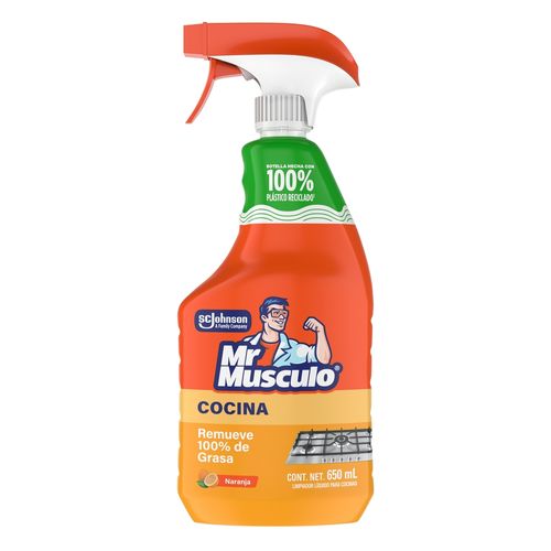 Limpiador Mr Musculo Cocina Naranja Trig - 650ml