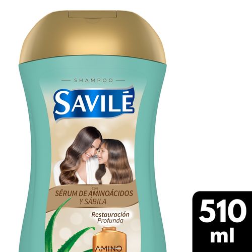 Shampoo Savile Restauración con Aminoácidos en 510 ml