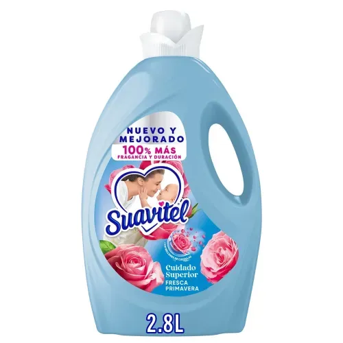 Suavizante de telas Suavitel fresca primavera - 2800 ml