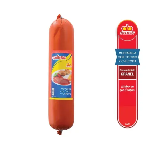 Mortadela Chiltoma Tocino Granel Cainsa - lb