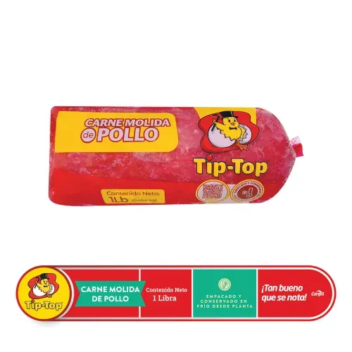 Carne Molida Tip Top  de pollo- 1 Lb