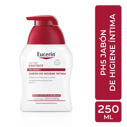 Jabón Líquido Eucerin De Limpieza Suave Zona Íntima - 250ml