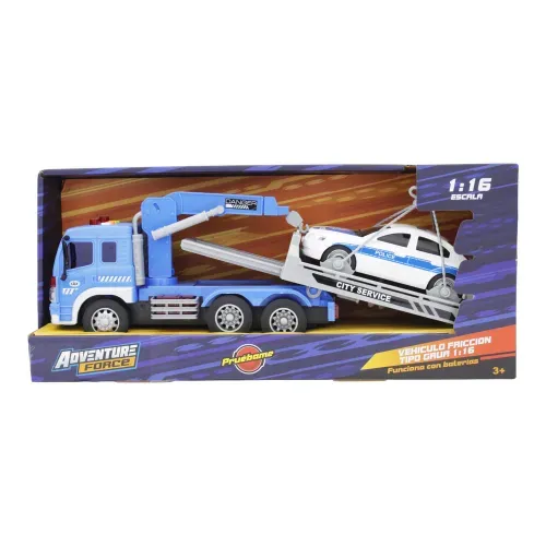 Vehículo Adventure Force de Fricción Tipo Grua 116