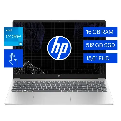 Laptop HP I5 FD0153LA 16GB RAM 512GB Almacenamiento - 15.6 Pulgadas