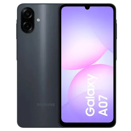 Celular Samsung A07 64GB Almacenamiento