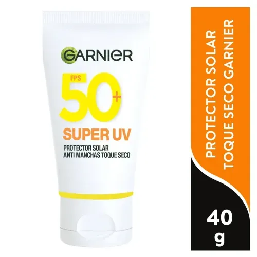 Super UV Garnier Protector Solar Toque Seco Invisible FPS50 - 40gr