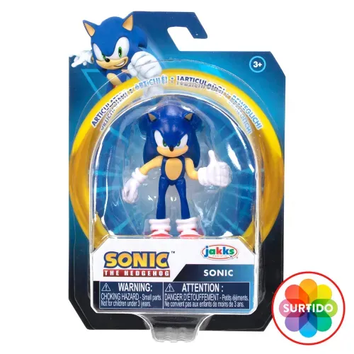 Figura Sonic 2.5 Figura wave 20 surtido