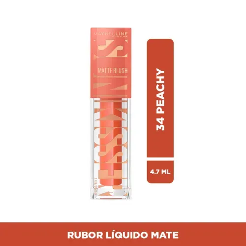 Rubor Maybelline Sunkisser Matte 34 Peachy Quench 4.7 ml