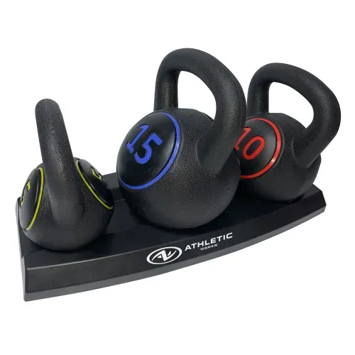 Set De Kettlebell Athetic Works Entrenamiento