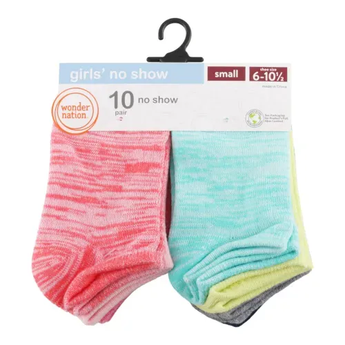 Ropa Interior y Pijamas De Niñas Wonder Nation 10p Calce Cas No Show Wonder Nation 821