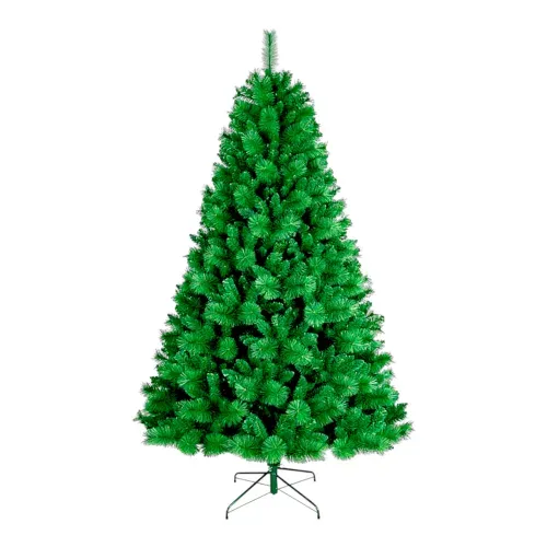 Arbol Navideño Holiday Time verde 228 cm de altura (7.48 pies) con 1313 ramas mixtas N10