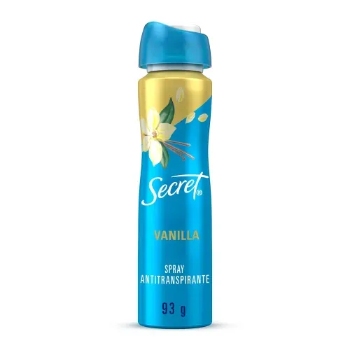 Spray Antitranspirante Secret Vanilla Seco - 93 g / 150 ml