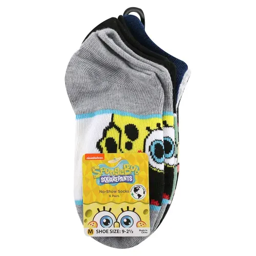 Calcetin Bajo Bob Esponja Para Ninos