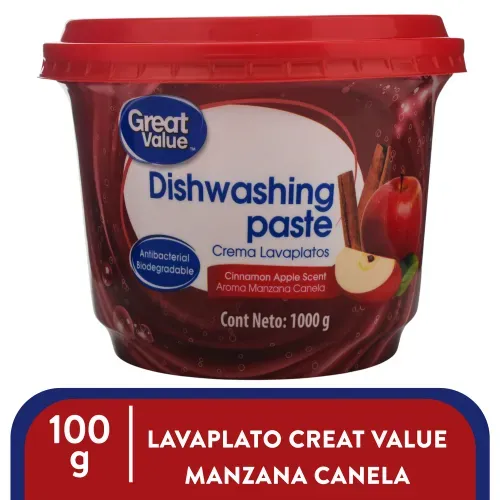 Lavaplatos Gv Manzana Canela 1000 G