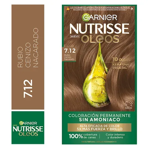 Tint Nutris Oleo Ceniz Nacara 7.12 160gr