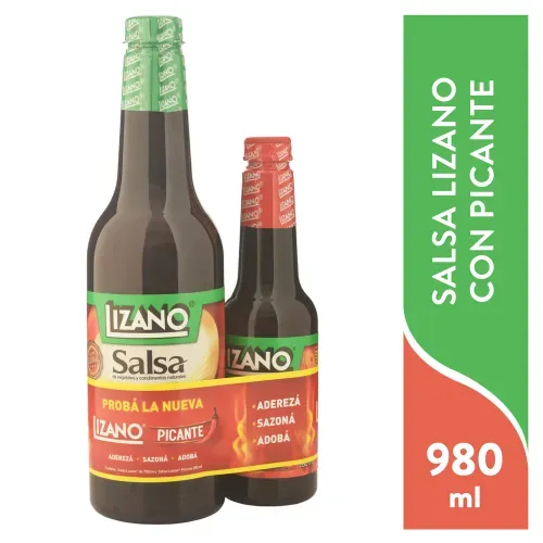 Lizano Pack Salsa 700ml Ms Picante 280ml