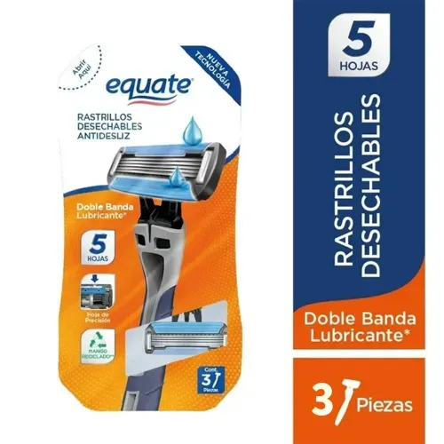 Rasuradora Equate Desechable Hombre - 3 Unidades