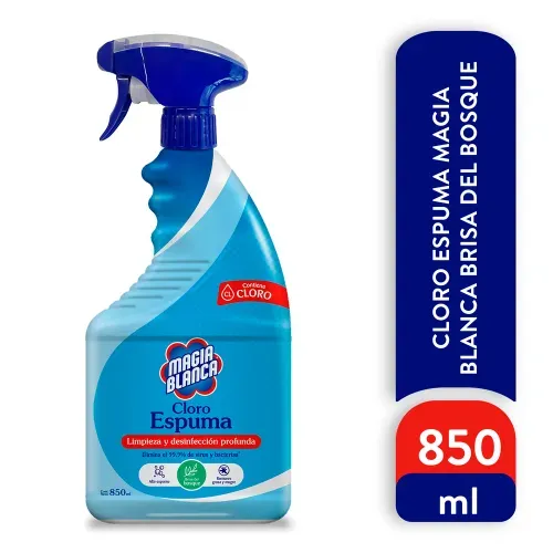 Magia Blanca Cloro Espuma Bot850ml