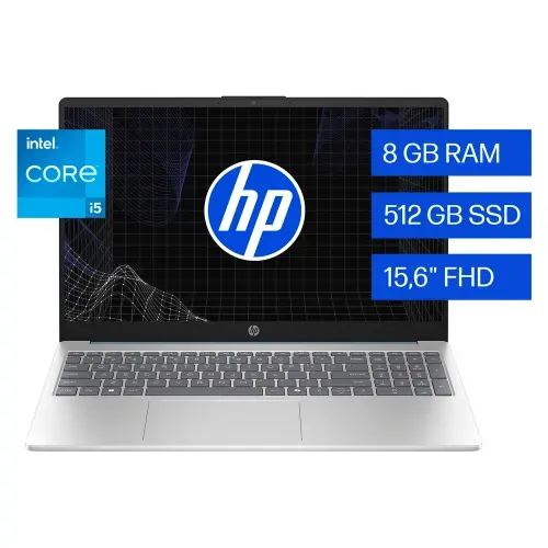 Laptop HP procesador Intel Core i5 8GB RAM 512GB moonlight blue