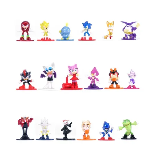 Figuras Sonic Surtido - 18 Pzas