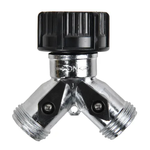 Conector de Manguera Expert Gardener Forma de "Y" con cierre - 1 Pza