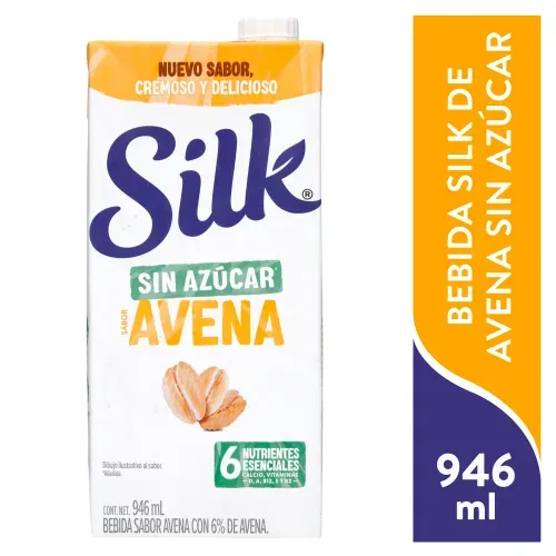 Bebida Avena Silk Sin Azucar 946 - ml