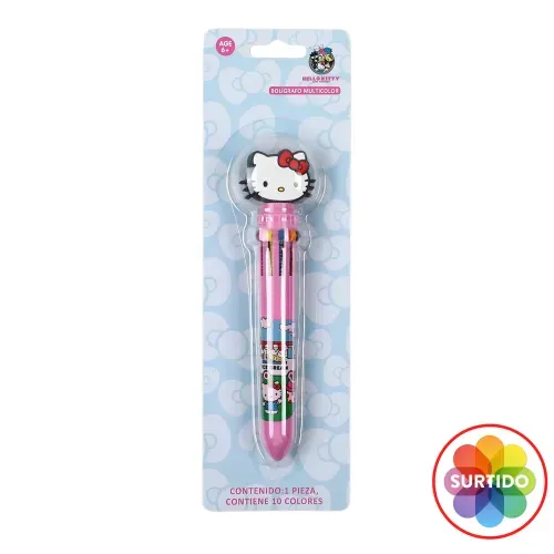 Bolígrafo Pen + Gear hello kitty retráctil multicolor surtido