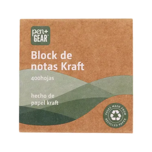 Notas adhesivas Pen + Gear reciclado - 400 hojas