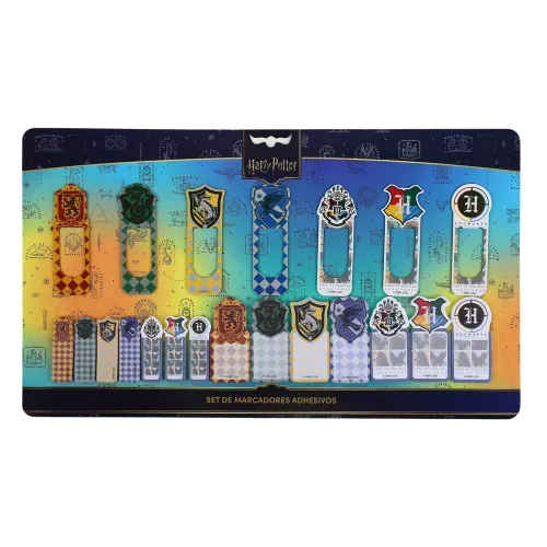 Set Harry Potter de marcadores adhesivos diseños surtidos - 21 Pzas