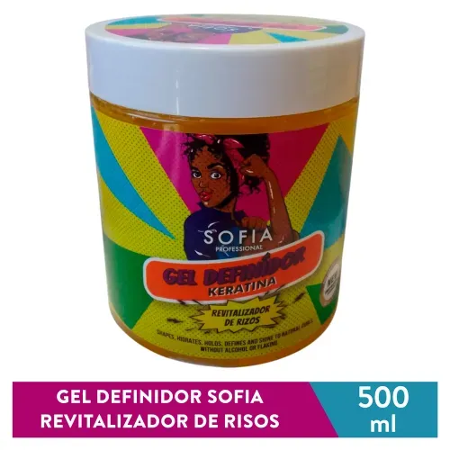 Gel Def Rizo Sofia 500ml Kera