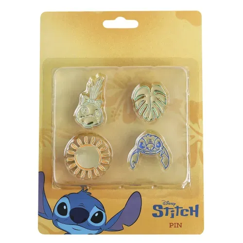 Lilo Y Stich Broches Para Mochila 4 Pzas