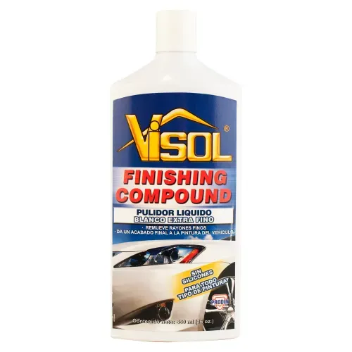 Pulidor LiquidoVisol Blanco Para Carro- 16oz