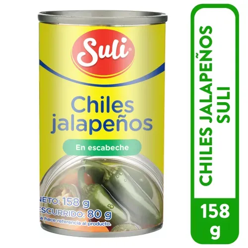 Chile Suli Jalapeño En Lata - 158 g