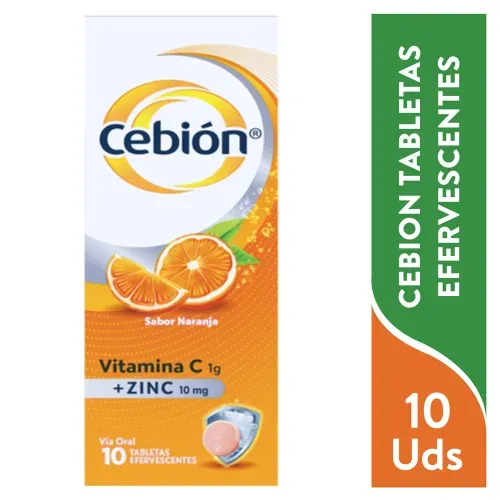 Cebion Effe Tab Zinc Tube10
