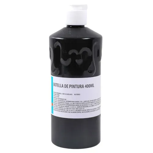 Botella pintura Pen + Gear negro - 400 ml