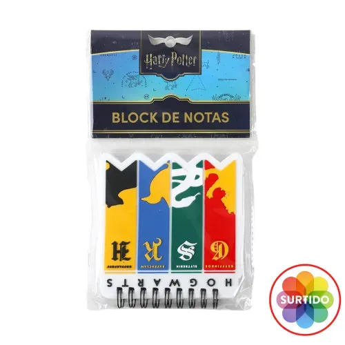 Libreta Pen + Gear diseño harry potter resortes