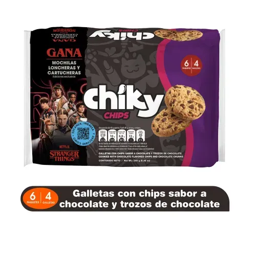 Galleta Pozuelo Chiky Chips - 240 g