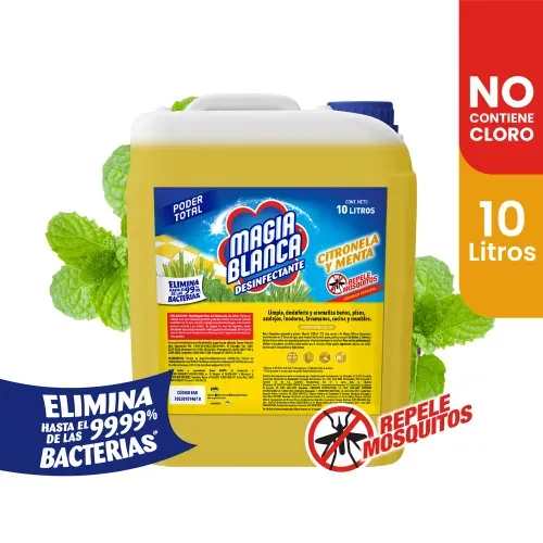 Desinfectante Magia Blanca citronela -1000 ml