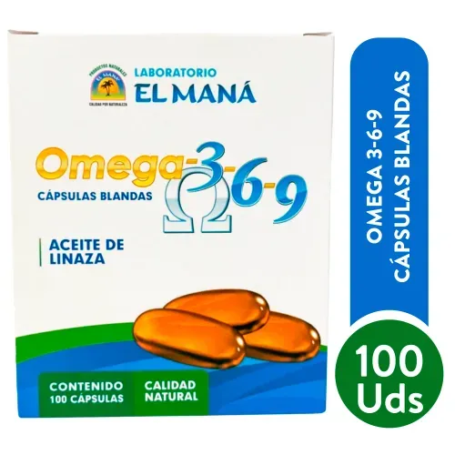 S Omega 3 6 9 Capsulas Blan 100 Und