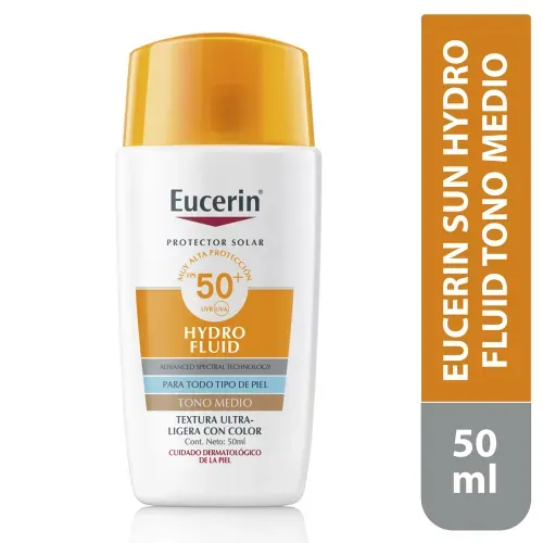 Eucerin Prot Sol Fps50 Hyd Flui Me 50ml