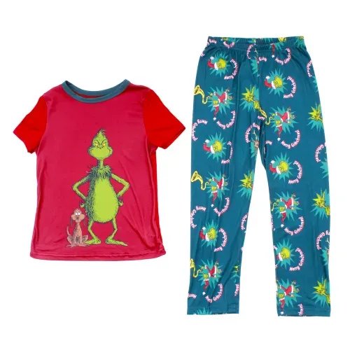 Pijama Grinch Merry Christmas Nina