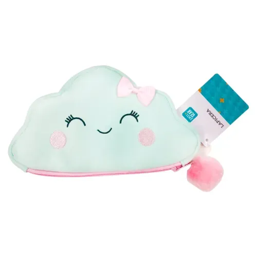 Cartuchera Pen Gear, con forma de nube
