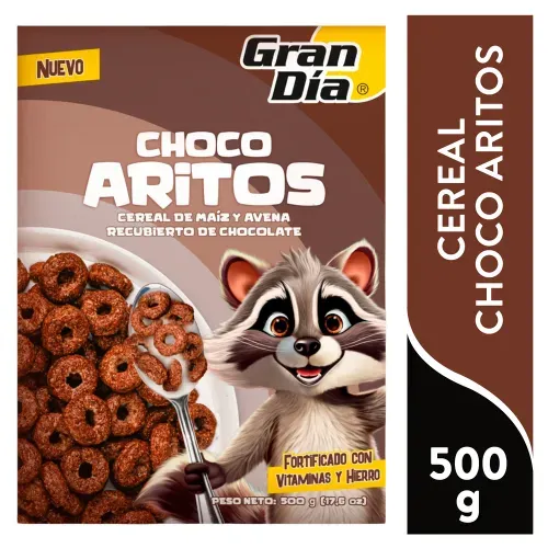 Gran Dia Cereal Chocoaritos 500 g