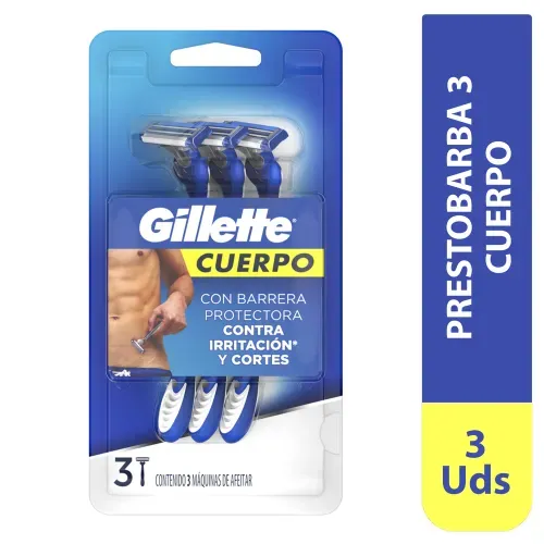 Gillette Rasuradora Prestoba Cuerpo 3ea