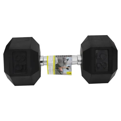 Mancuerna Hexagonal Athletic Works - 35 lb