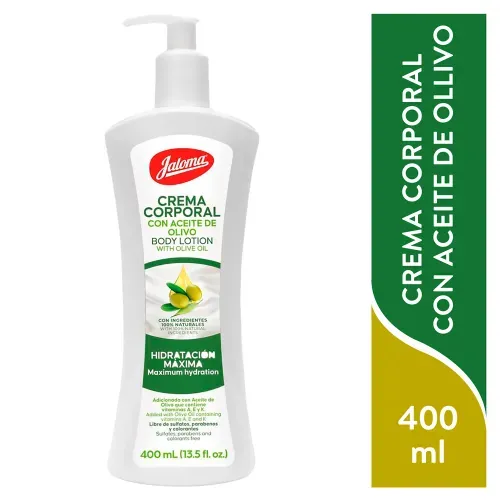 Jaloma Crem Corpo Aceite Olivos 400ml
