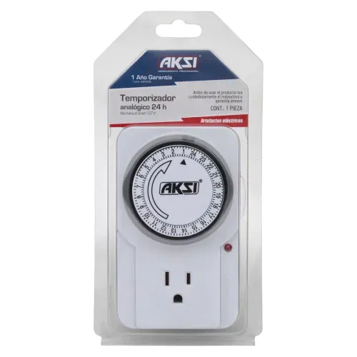Temporizador Analogico 24h 15a 127v